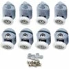 Ruedas Para Puerta De Ducha 8 Piezas Ruedas Para Puerta De Ducha Ruedas Deslizantes Para Puerta De Ducha Recinto De Ducha Para Puerta De Ducha De Baño 23 Mm -Mundo Ducha 52026786 1