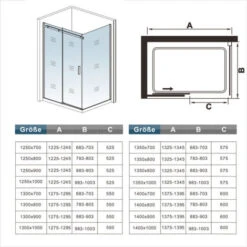 Mamparas De Ducha Corredera Moderna 6mm Angular 150x90x195cm -Mundo Ducha 5498696 4