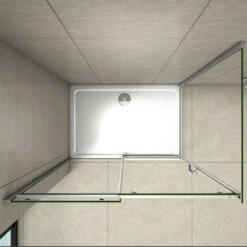 Mamparas De Ducha Corredera Moderna 6mm Angular 150x90x195cm -Mundo Ducha 5498696 5