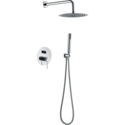 Conjunto Ducha Monomando Empotrado Line IMEX GPD038