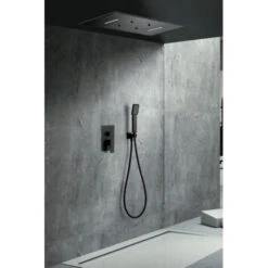 Conjunto Ducha Monomando Empotrado Sumatra Con Pre IMEX GTS019-P/NG