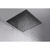 Rociador Cuadrado De 40x40 Cm. Negro Mate IMEX RDC004/NG -Mundo Ducha 56342524 1