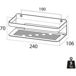 Cesta Para Cuarto De Baño Caddy Cromado 1400030346 Tiger -Mundo Ducha 5749944 3