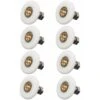 Juego De 8 Ruedas Para Puerta De Ducha De 19mm Corredera Ruedas Correderas Para Puerta De Ducha Con Tornillos -Mundo Ducha 59622059 1