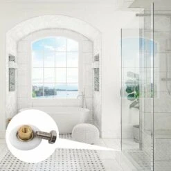 Juego De 8 Ruedas Para Puerta De Ducha De 19mm Corredera Ruedas Correderas Para Puerta De Ducha Con Tornillos -Mundo Ducha 59622059 4