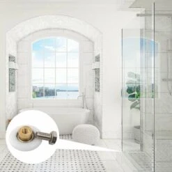 8 Pcs Ruedas Para Puerta De Ducha 19mm Ruedas Mampara Ducha Con Tornillos -Mundo Ducha 59622374 4