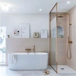 Columna De Ducha Mecánica Luisa Cobre -Mundo Ducha 67374058 5