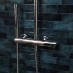 Columna De Ducha Mecánica Luisa Cromada -Mundo Ducha 67374933 4