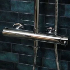 Columna De Ducha Mecánica Luisa Cromada -Mundo Ducha 67374933 5