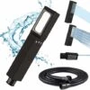 Cabezal De Ducha Con Ducha De Manguera 3 Modos Ducha De Mano Cabezal De Ducha De Baño Cabezal De Ducha De Alta Presión Cabezal De Ducha De Ahorro De Agua Negro -Mundo Ducha 68950379 1