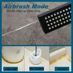 Cabezal De Ducha Con Ducha De Manguera 3 Modos Ducha De Mano Cabezal De Ducha De Baño Cabezal De Ducha De Alta Presión Cabezal De Ducha De Ahorro De Agua Negro -Mundo Ducha 68950379 3