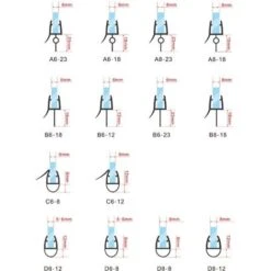 Junta De Estanqueidad De 90 Cm, Goma Para Cristal De 8mm De Mampara De Ducha -Mundo Ducha 69425844 3