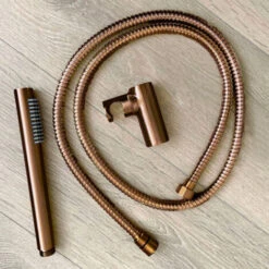 Soporte De Ducha Combinado Luisa Cobre 3 Piezas -Mundo Ducha 69469389 4