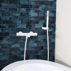 Soporte De Ducha Combinado Luisa Blanco 3 Piezas -Mundo Ducha 69469391 5