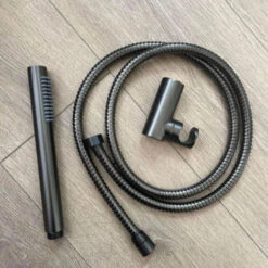 Soporte De Ducha Combinado Luisa Gun Métal 3 Piezas -Mundo Ducha 69469394 4