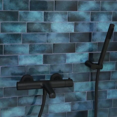 Soporte De Ducha Combinado Luisa Negro 3 Piezas 7 Soporte De Ducha Combinado Luisa Negro 3 Piezas - Imagen 5