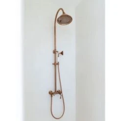 Columna De Ducha Retro Leeds Mezclador Mecánico De Cobre -Mundo Ducha 69469427 4