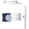 GROHE Grohtherm Cube Rainshower Allure 230 Mezclador De Ducha Empotrado