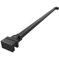 Swiss Aqua Technologies Walk-in Brazo De Montaje Para Mampara De Ducha 120 Cm, Negro (ZAV3C)