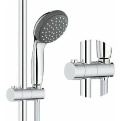 Grohe Columna De Ducha Vitalio Start Ecojoy Con Mezclador Termostático, Ducha Mural De 250 Mm, Dos Rociadores, Cromo (26816000) 11 Grohe Columna De Ducha Vitalio Start Ecojoy Con Mezclador Termostático, Ducha Mural De 250 Mm, Dos Rociadores, Cromo (26816000) -Mundo Ducha 73401128 5