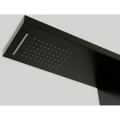 DP Grifería - Modelo Polinesia, Columna De Hidromasaje En Aluminio, Color Negro -Mundo Ducha 7595226 4