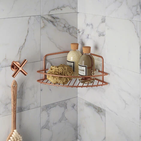 Rinconera 1 Nivel Serie REFLEX COPPER De Metaltex. Recubrimiento Exclusivo Polytherm® Copper 4 Rinconera 1 Nivel Serie REFLEX COPPER De Metaltex. Recubrimiento Exclusivo Polytherm® Copper - Imagen 2