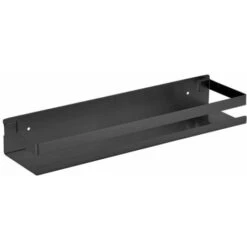 Estantes De Pared 40CM Estantes De Ducha De Baño Modernos SUS304 Acero Inoxidable Negro Mate,