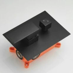 Conjunto De Ducha Empotrada A Ras De Techo ACTON Negro Mate -Mundo Ducha 79171885 4