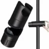 Soporte De Ducha, Soporte De Cabezal De Ducha Universal Negro Para Barra De Ducha De 18-25 Mm Soporte De Cabezal De Ducha De ABS Sólido Grueso Y Versión Mejorada, Negro Mate READCLY -Mundo Ducha 80951979 1