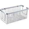 Cesta De Ducha Rectangular Modelo SIR Fabricada En Aluminio De 30 Cm De Largo Para Función Portagel. No Se Oxida -Mundo Ducha 8253491 1