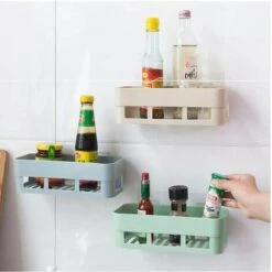 Estantes De Almacenamiento Para Baño, Cestas Rectangulares Autoadhesivas A Prueba De Herrumbre, Estante De Ducha Sin Perforación Para Jabón De Champú (azul Claro, Verde Claro, Rosa Claro) 11 Estantes De Almacenamiento Para Baño, Cestas Rectangulares Autoadhesivas A Prueba De Herrumbre, Estante De Ducha Sin Perforación Para Jabón De Champú (azul Claro, Verde Claro, Rosa Claro) -Mundo Ducha 87701780 5