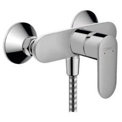 Hansgrohe Vernis Blend Conjunto De Ducha Grifo Monomando + Teleducha 2 Chorros + Barra 65cm, Cromo (71640000-Vernis) -Mundo Ducha 87874061 4
