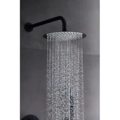 Conjunto De Ducha Empotrado Monza Negro Mate [ IMEX® ] -Mundo Ducha 88500706 3