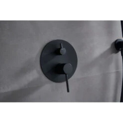 Conjunto De Ducha Empotrado Monza Negro Mate [ IMEX® ] -Mundo Ducha 88500706 5