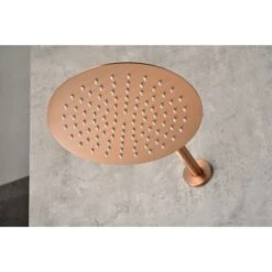 Conjunto De Ducha Termostático Empotrado Monza Oro Cepillado [ IMEX® ] -Mundo Ducha 88500707 3