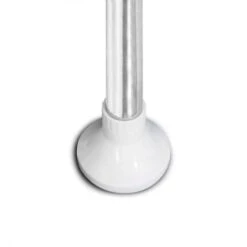 Repisa Telescópica Cromada De Esquina Para Ducha Con 4 Estantes Blancos -Mundo Ducha 90375885 5