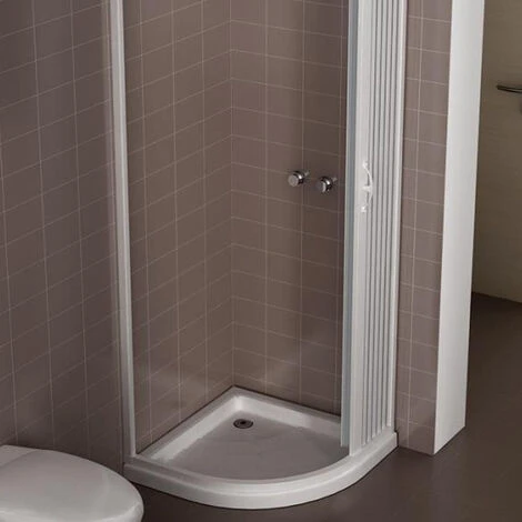 Cabina De Ducha Giove 90x90cm En Pvc Abertura Lateral Semicircular 4 Cabina De Ducha Giove 90x90cm En Pvc Abertura Lateral Semicircular - Imagen 2