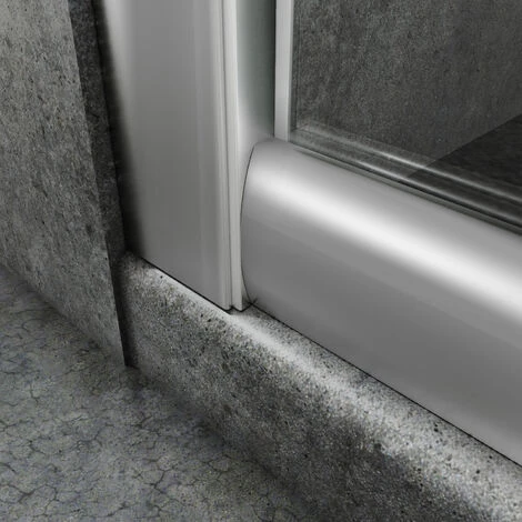 SONNI Cabina De Ducha 120x80cm Esquina Entrada Doble Puerta Corredera Cristal Real 7 SONNI Cabina De Ducha 120x80cm Esquina Entrada Doble Puerta Corredera Cristal Real - Imagen 5