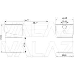VALAZ Ducha Empotrada Monomando 1 Via Redonda Cromada A Pared Serie Guadiana - 20cm -Mundo Ducha 95400564 3