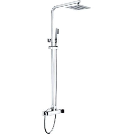 Columna De Ducha De Acero Inoxidable Monomando Serie Nantes - IMEX 4 Columna De Ducha De Acero Inoxidable Monomando Serie Nantes - IMEX - Imagen 2