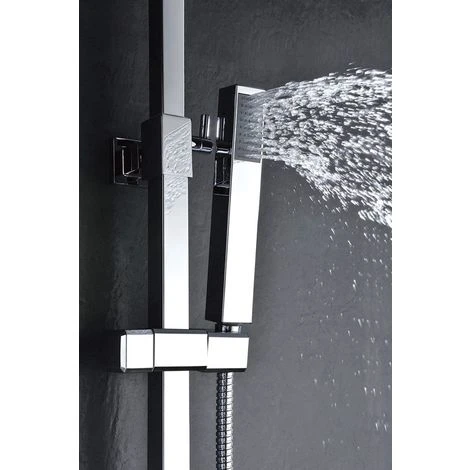 Columna De Ducha De Acero Inoxidable Monomando Serie Nantes - IMEX 7 Columna De Ducha De Acero Inoxidable Monomando Serie Nantes - IMEX - Imagen 5