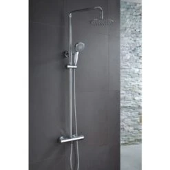 Columna De Ducha De Acero Inoxidable Termostatica Serie Londres - IMEX