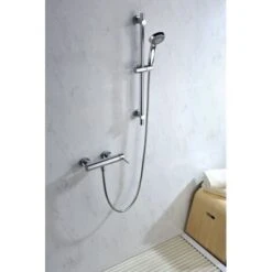 Columna De Ducha De Acero Inoxidable Monomando Serie Madrid - IMEX -Mundo Ducha 9581258 4