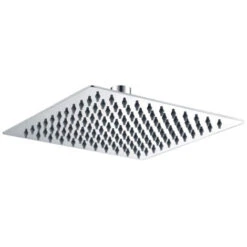 Rociador Cuadrado Extraplano De Acero Inoxidable 20cm - IMEX