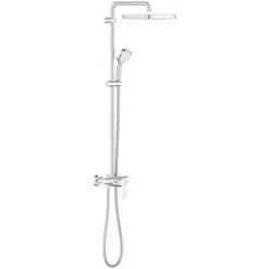 Grohe Columna De Ducha Grohe Tempesta Cosmopolitan System 250 Cube Con Mezclador Monomando, Cromo (G-26692000)