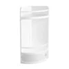 ESTANTERIA BAÑO RINCONERA 20X20X50MM C/CAJON PP BL FIX TATAY -Mundo Ducha 98161429 1